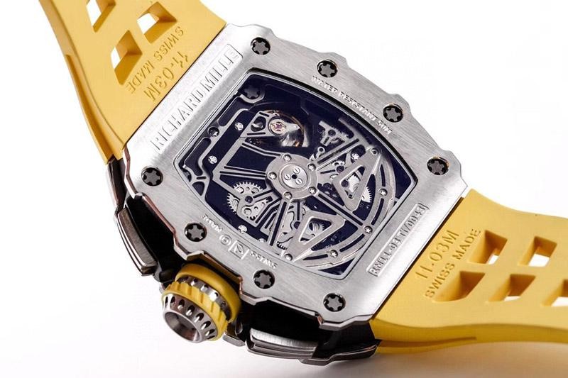 完売必至 リシャール・ミル F1レース シースルーバックコピー 自動巻き rir98652品質保証